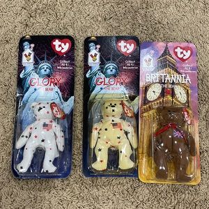 Multiple McDonalds Beanie Babies in the packages.  Make an offer.